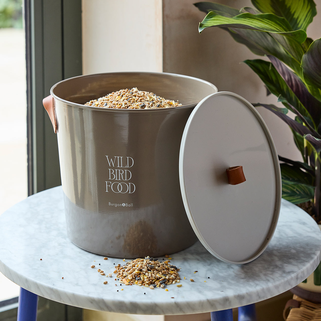 Collector Wild Bird Feed Tin - Truffle